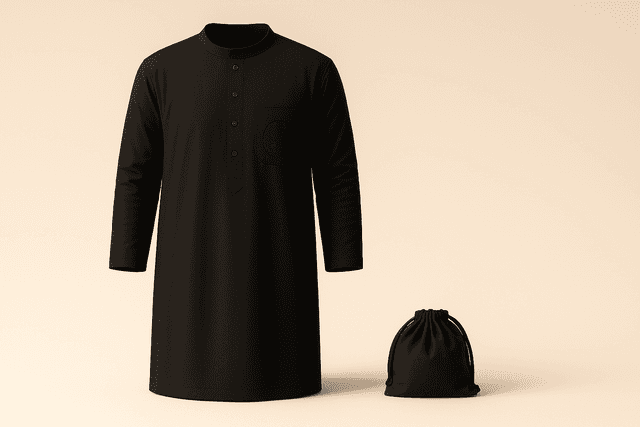 Pocket-Qamis Nocturne Obsidian